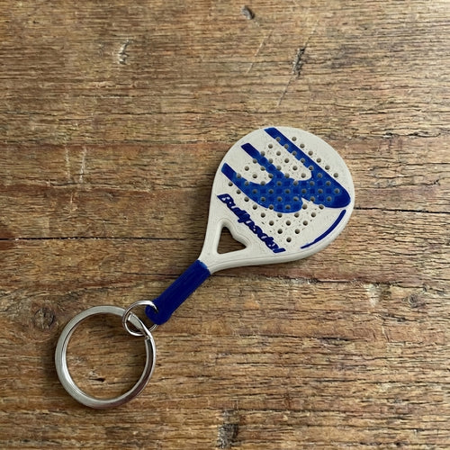 Mini padelracket sleutelhanger