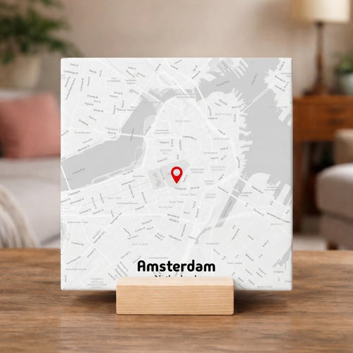 Locatie tegeltje
