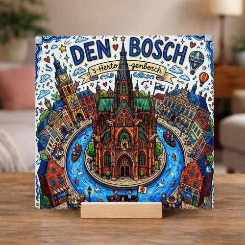 Stadstegel Den bosch Doodle Style