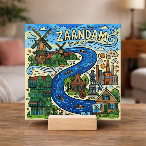 Stadstegel Zaandam Doodle Style