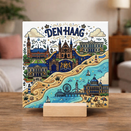 Stadstegel Den Haag Doodle Style