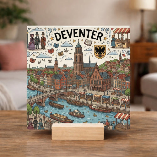 Stadstegel Deventer Doodle Style