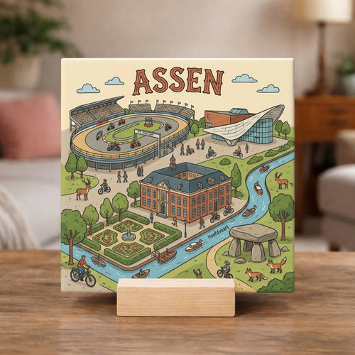 Stadstegel Assen Doodle Style