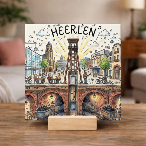 Stadstegel Heerlen Doodle Style