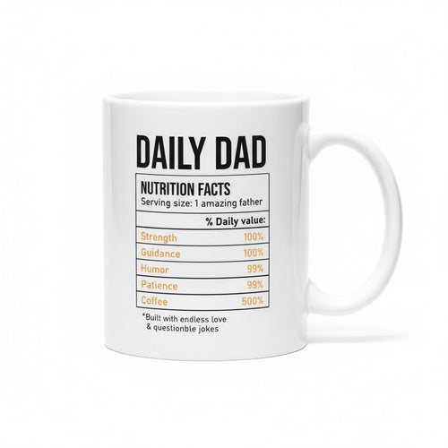 "Daily Dad Nutrition Facts" 330ML