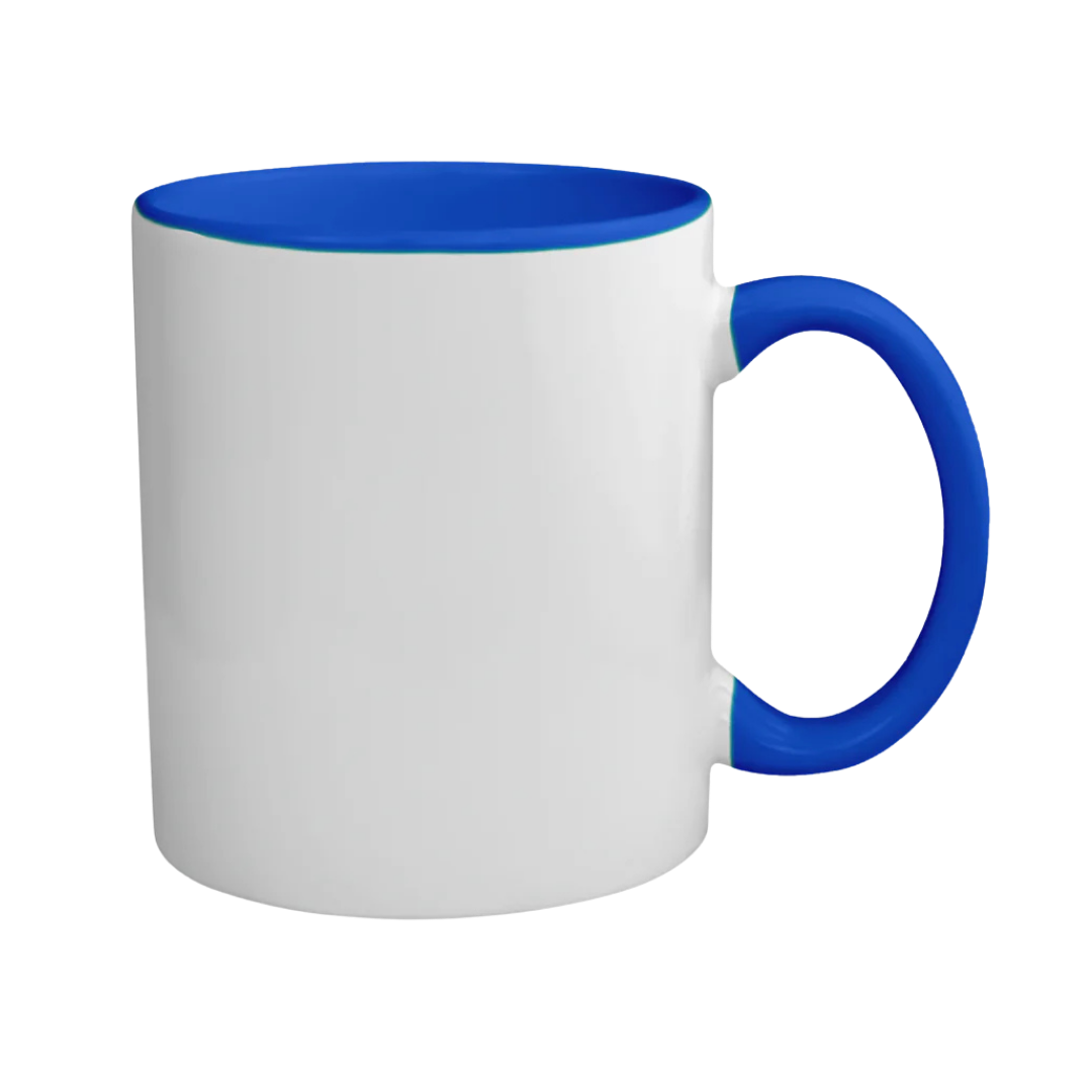 Wit/blauw