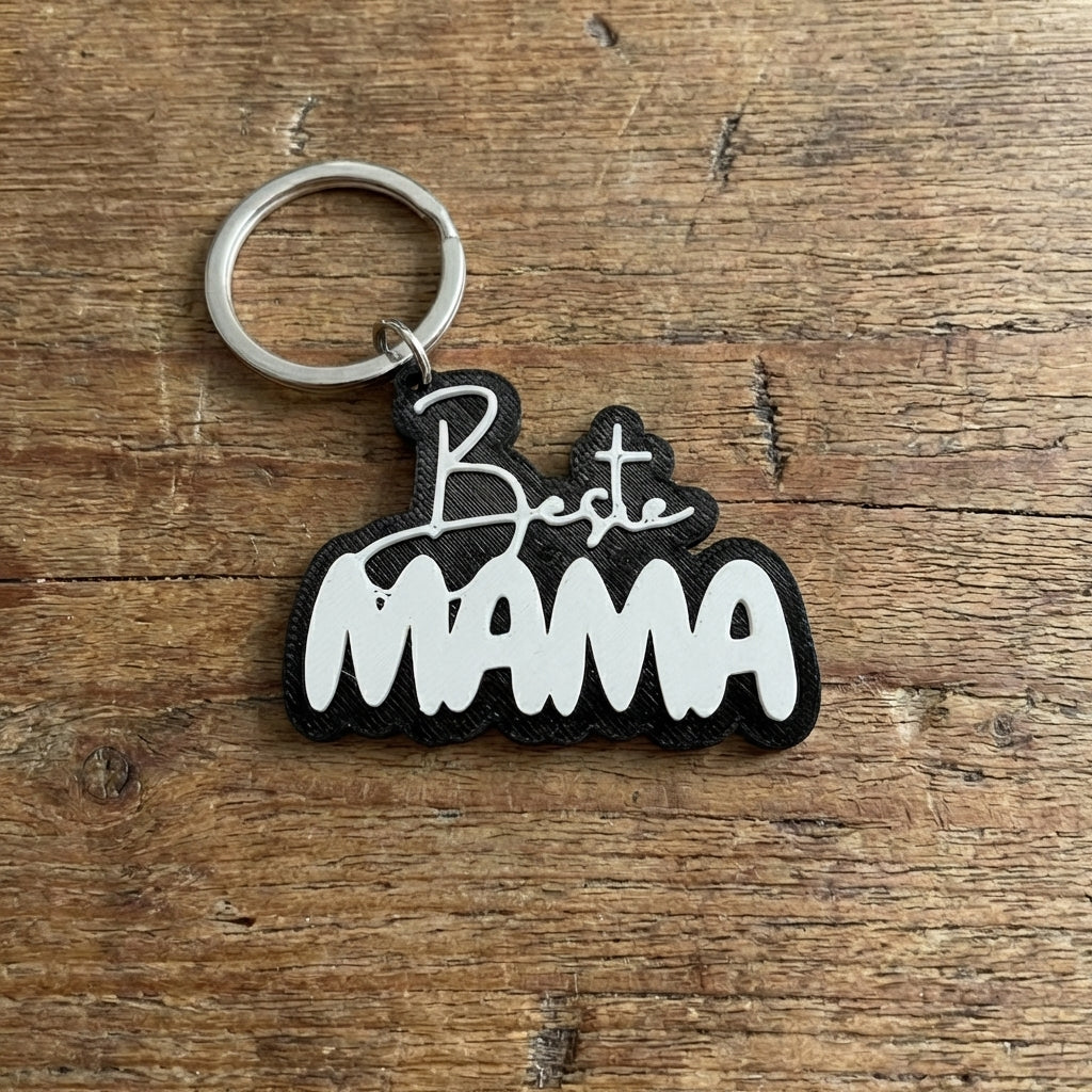 "Beste mama" sleutelhanger