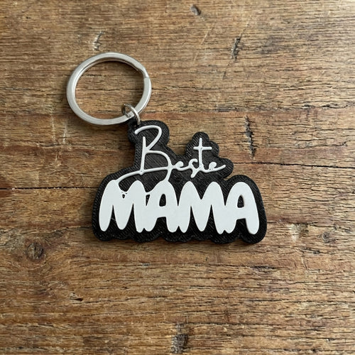 "Beste mama" sleutelhanger