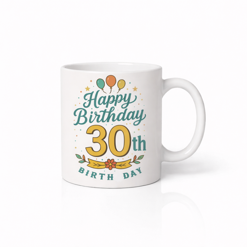 Gelukkige 30ste Verjaardag Koffiemok