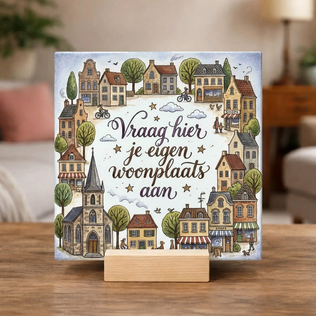 Vraag jouw eigen woonplaats aan