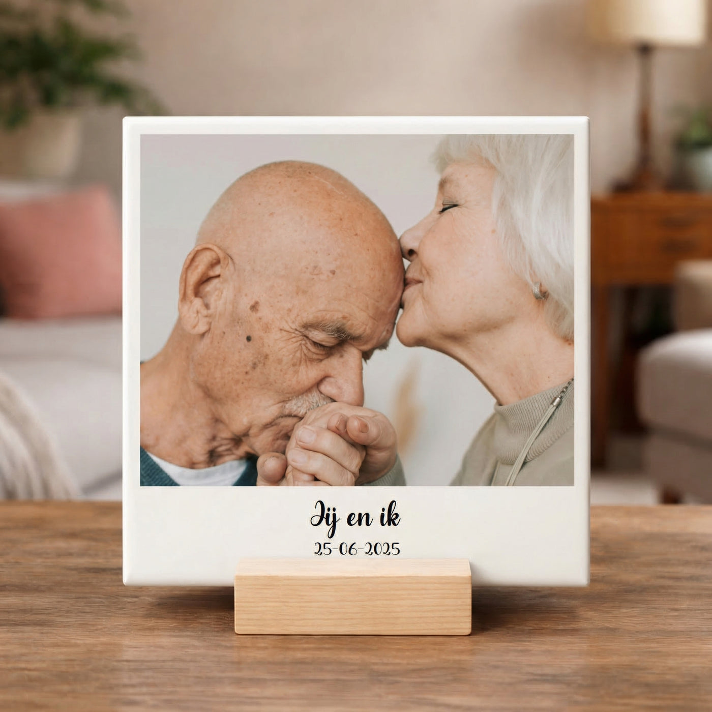 Jouw foto op een geliefden tegeltje