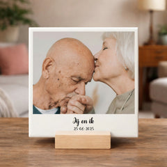 Jouw foto op een geliefden tegeltje