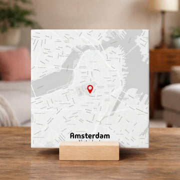 Locatie tegeltje