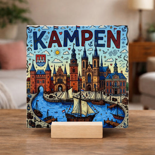 Stadstegel Kampen Doodle Style