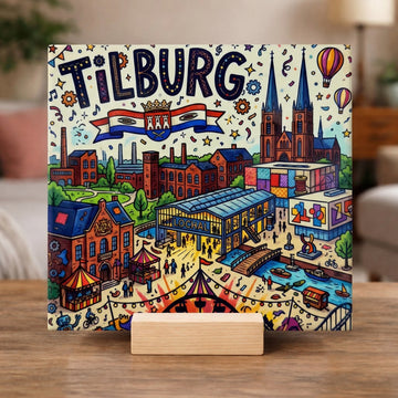 Stadstegel Tilburg Doodle Style