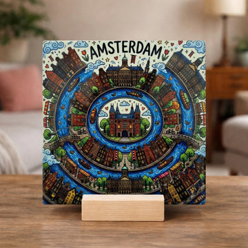 Stadstegel Amsterdam Doodle Style