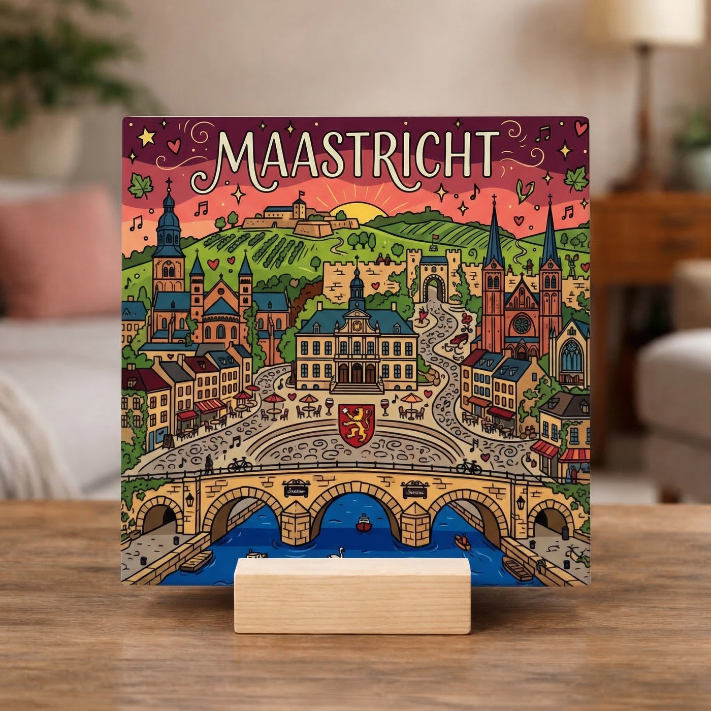 Stadstegel Maastricht Doodle Style