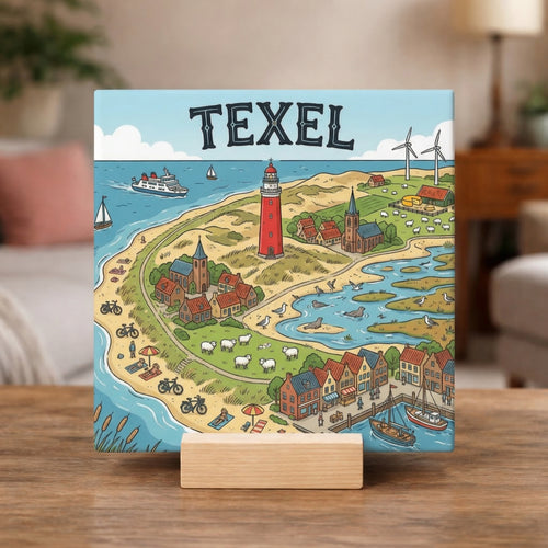 Stadstegel Texel Doodle Style