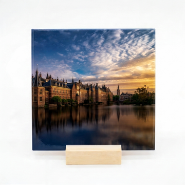 Binnenhof in Avondlicht