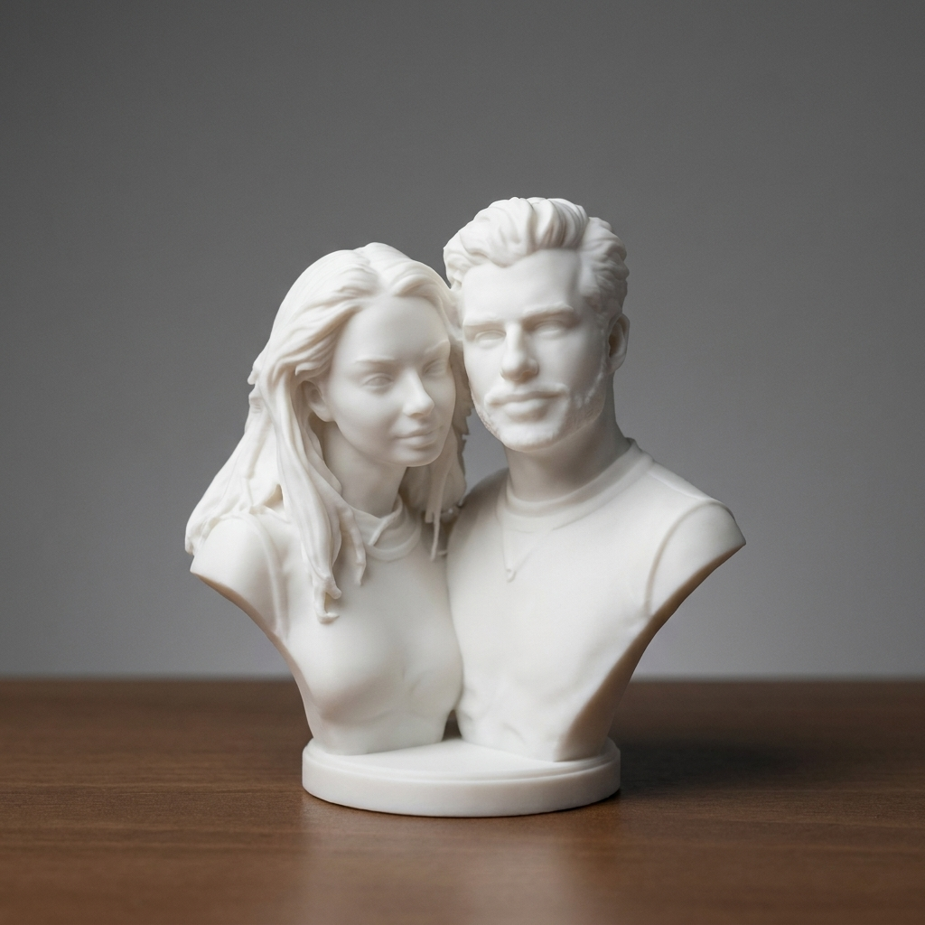 Jouw foto naar een uniek 3D beeldje