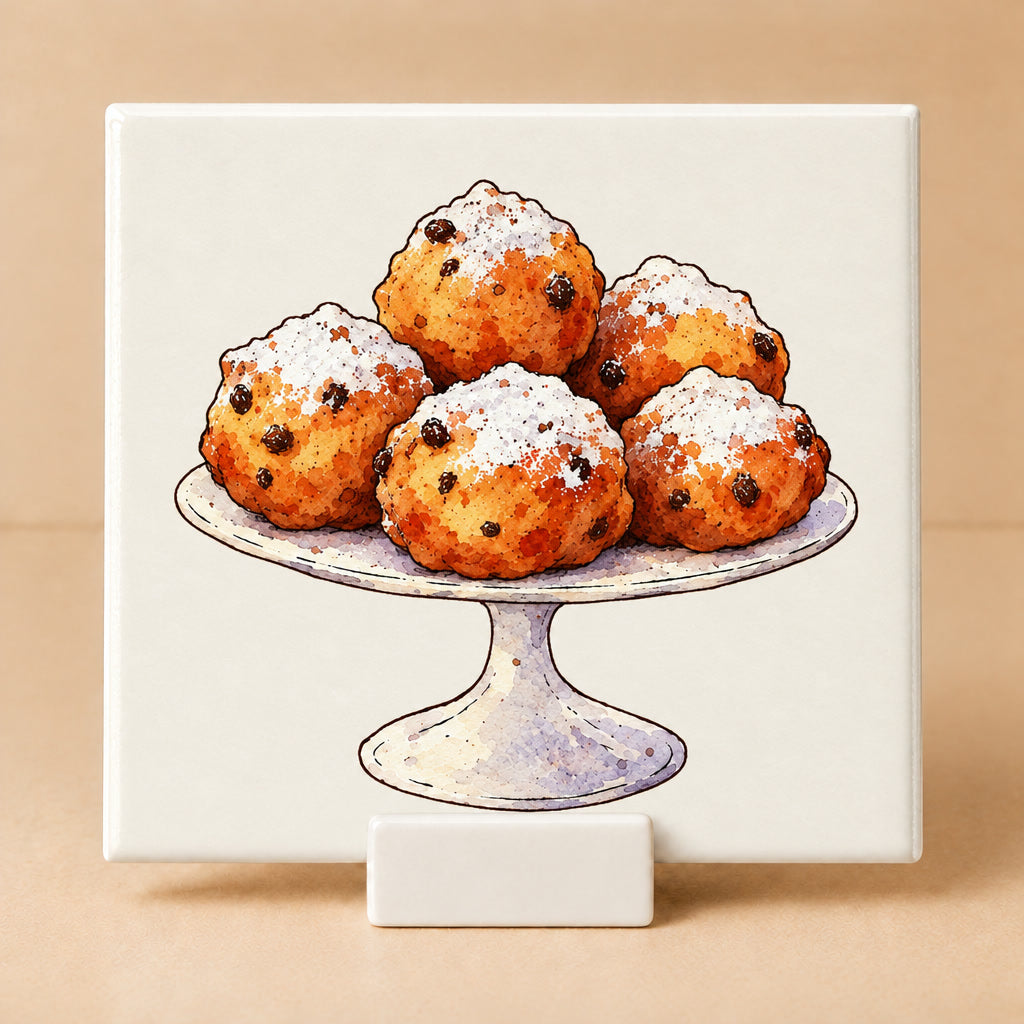 Tegeltje oliebollen